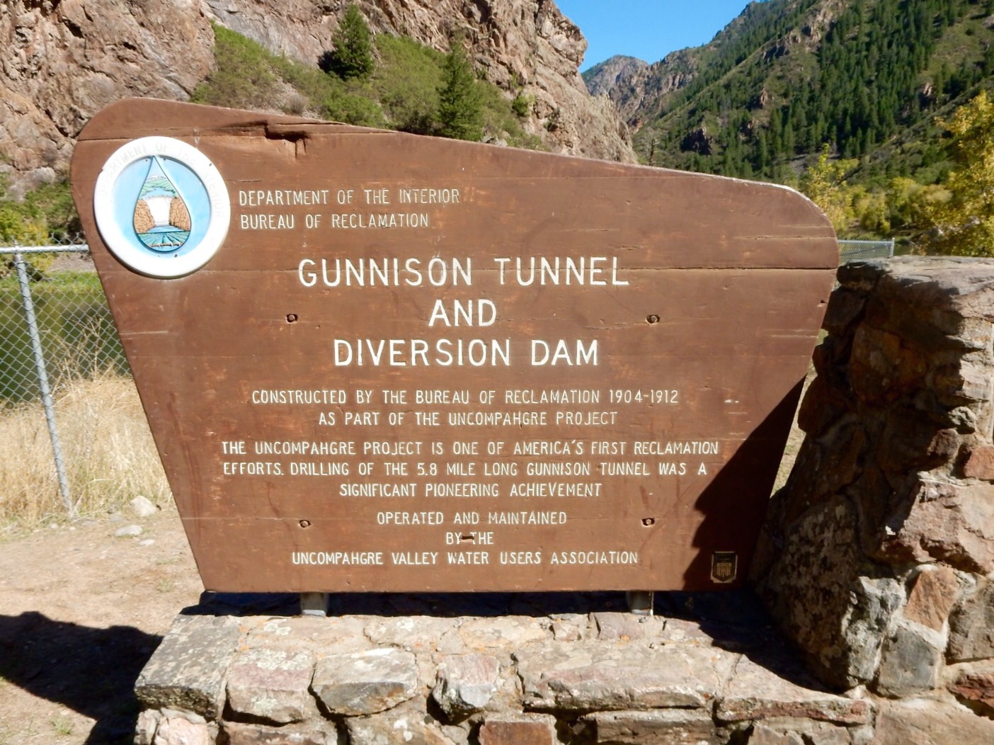 Winds of Destiny RVLife East Portal and Gunnison Tunnel, 9/09/2015