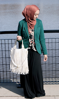 Model dress muslimah untuk kerja
