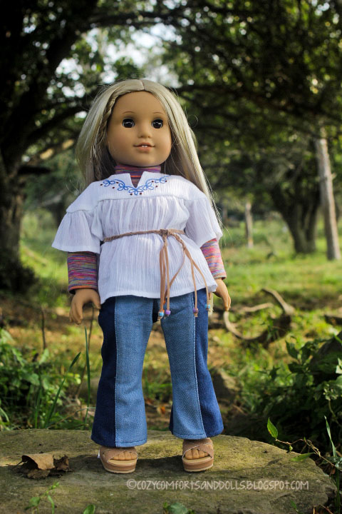 Cozy Comforts and Dolls: Classic Julie Albright-An American Girl doll