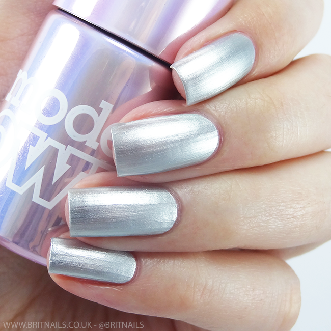 Models Own Colour Chrome Autumn/Winter 2015 Brit Nails