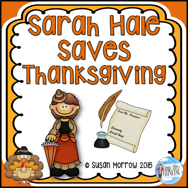 https://www.teacherspayteachers.com/Product/Sarah-Hale-Saves-Thanksgiving-Literature-Guide-964813