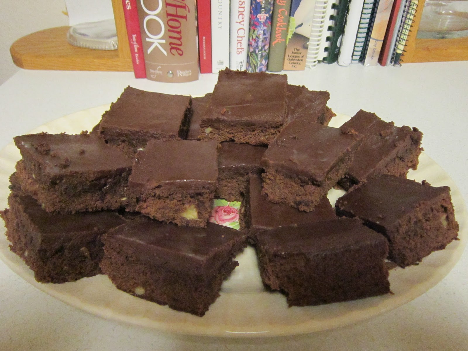 GULF COAST GRAM Fudge Iced Brownies
