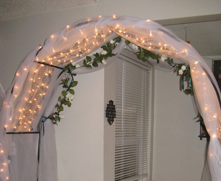 My Daughter's Wedding Tips For Decorating Arches