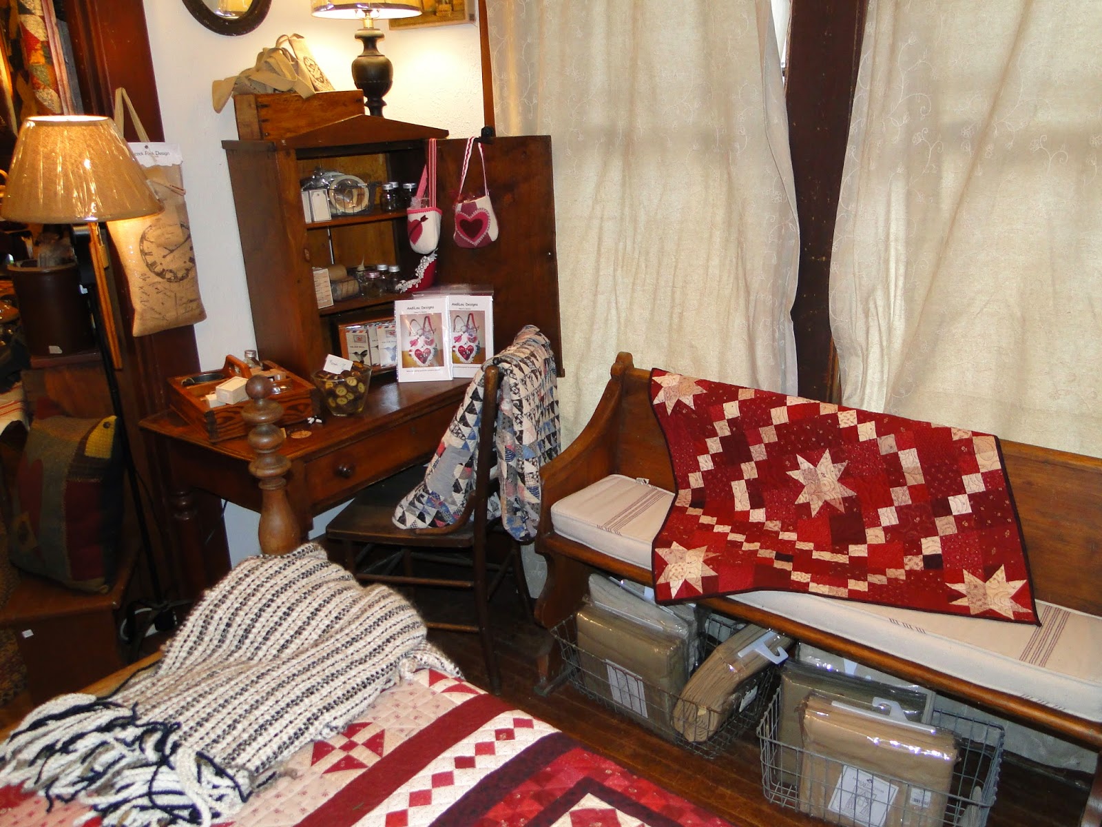 Heartspun Quilts Pam Buda My Visit To The Country Loft Quilt Shop