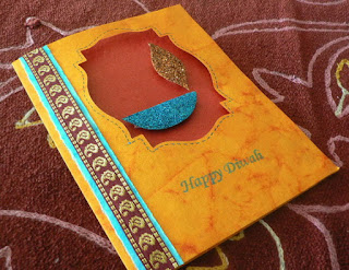 Handmade Diwali Greeting Cards Design