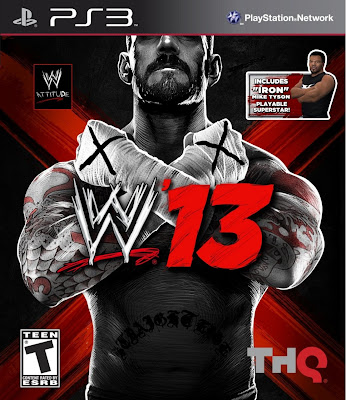 Free Download WWE 13 PS3 Game Cover