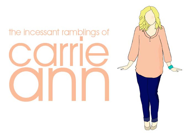 the incessant ramblings of carrie ann