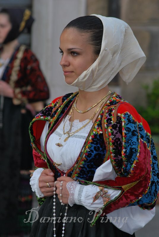 Sardinian Folk Costumes Costumi Sardi Orune Urune