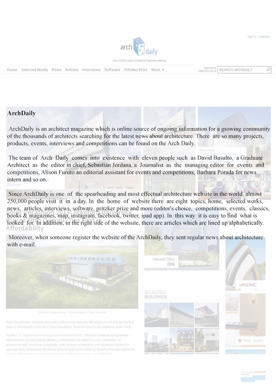 architecture today ekim 2013
