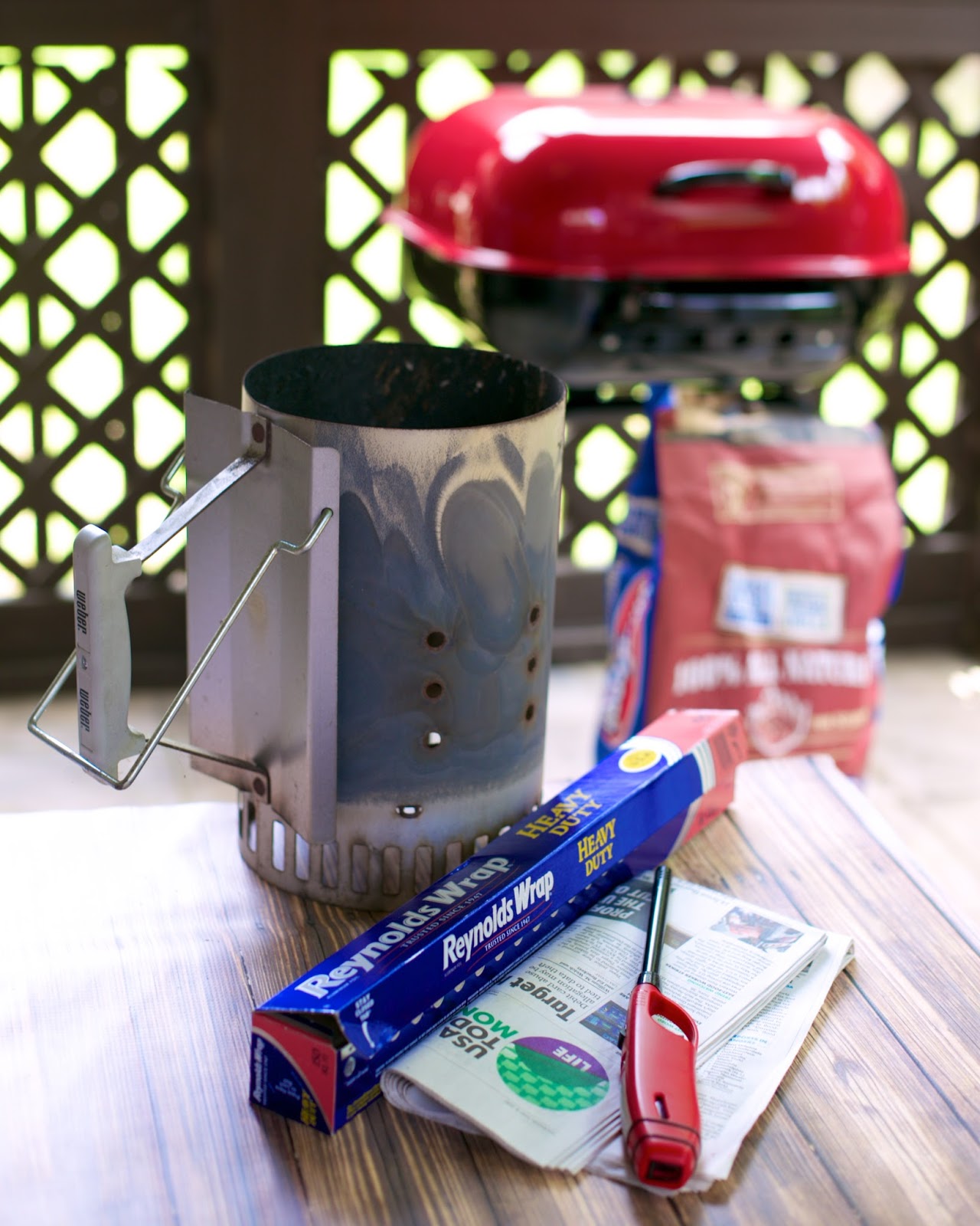 Grilling 101 How To Use A Charcoal Starter Plain Chicken