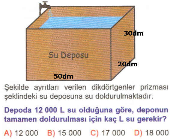 8. Sınıf Matematik 2. Dönem 1. Yazılı Soruları ve Cevapları - Nette Buldum
