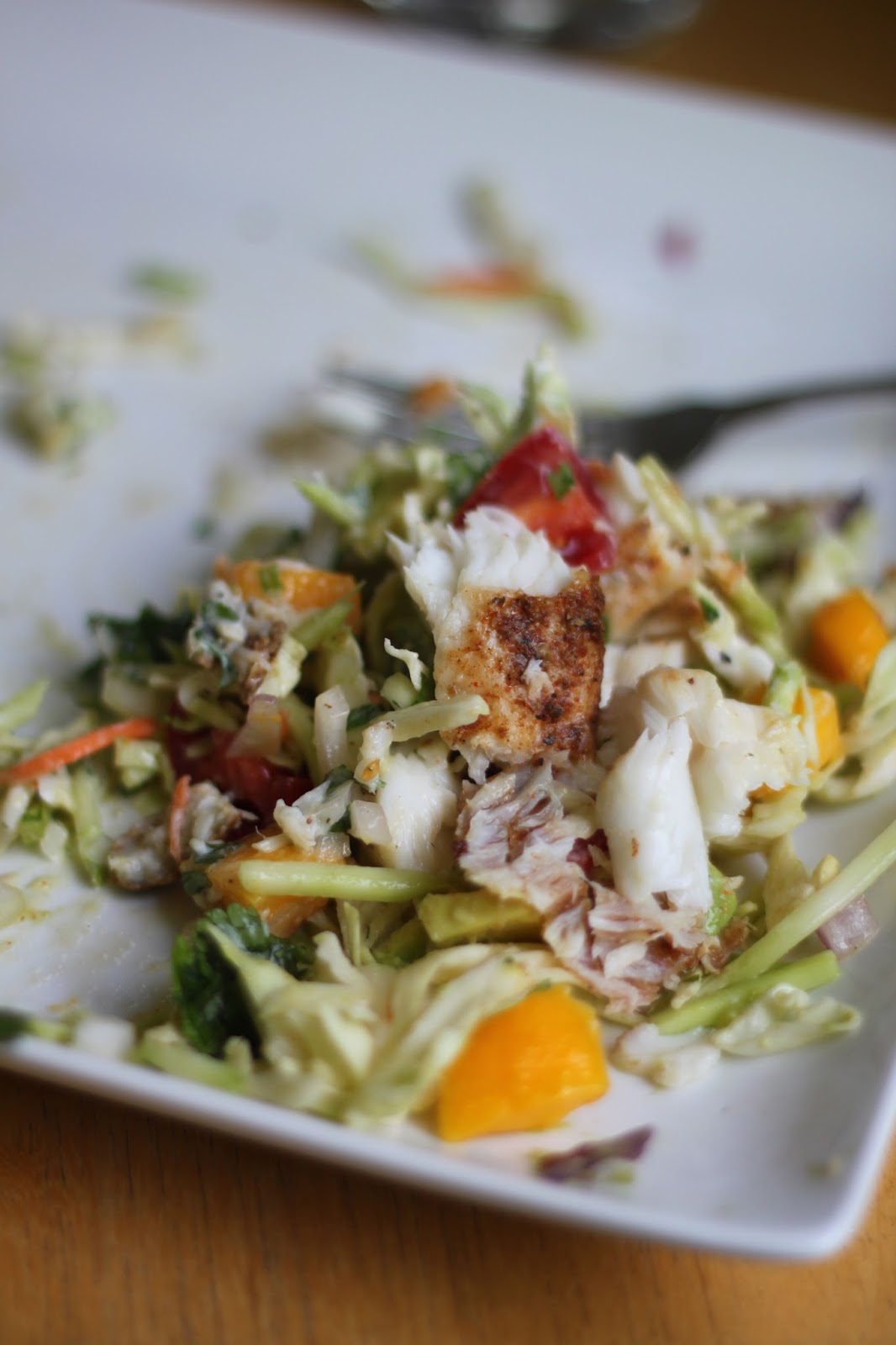 Jenessa's Dinners Fish Taco Salad