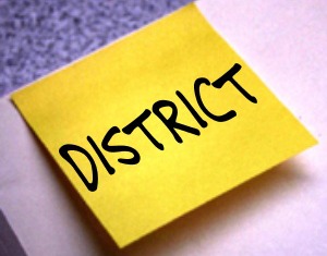 For DISTRICT info click button