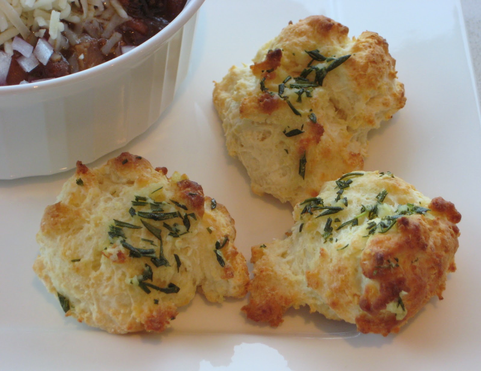 Lexi's Kitchen ROSEMARY GARLIC PARMESAN BISCUITS