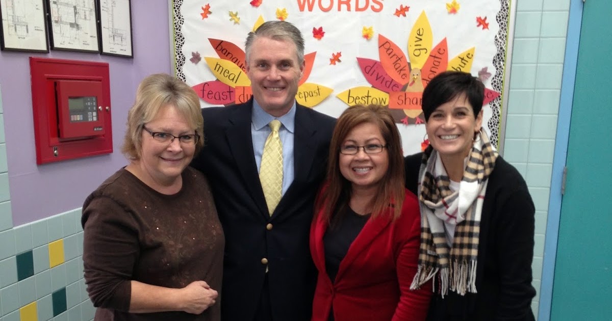 McAuliffe Elementary School The Mayor Visits The McAuliffe