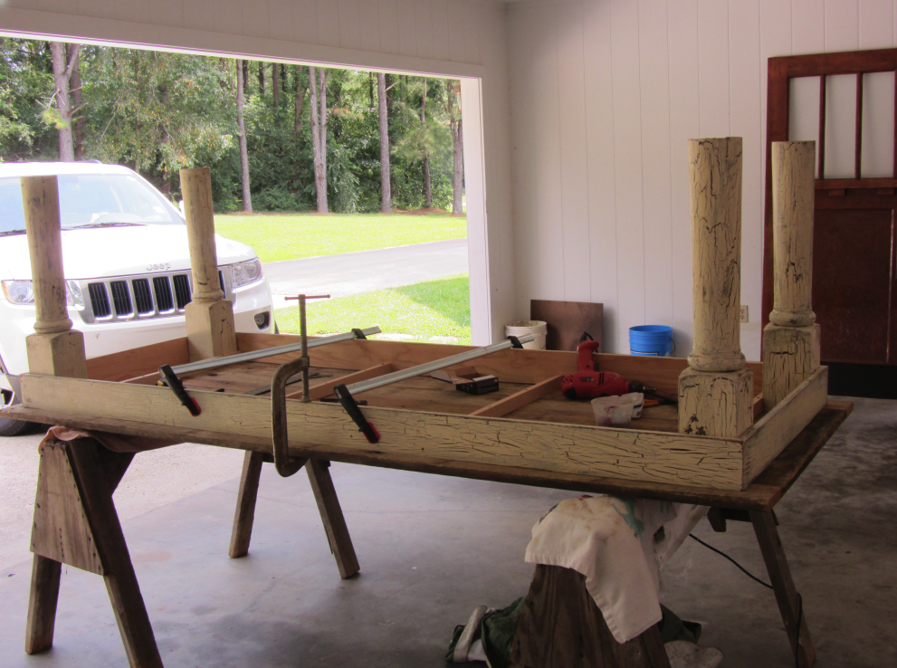 how to build a farm table