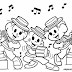 Desenho para Colorir Carnaval Com a Turma da Mônica