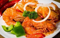 Resep Praktis dan mudah membuat masakan seafood udang goreng mentega