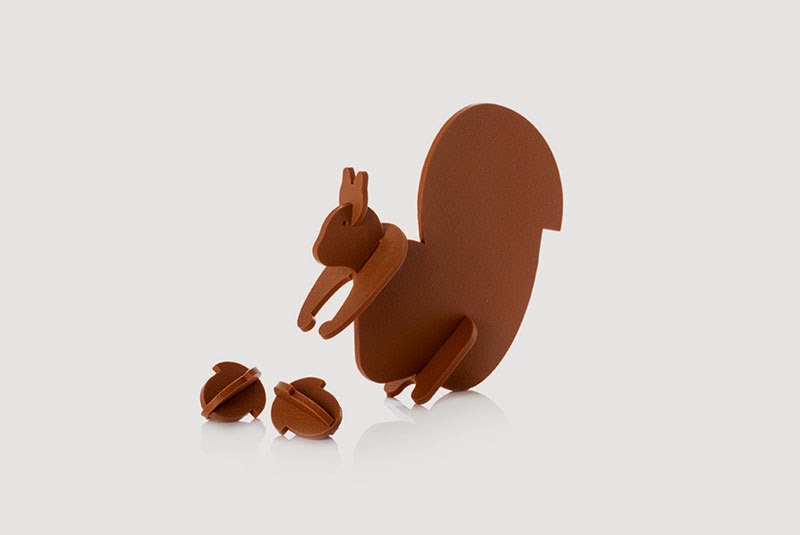 animales de chocolate con el Kit Animalium