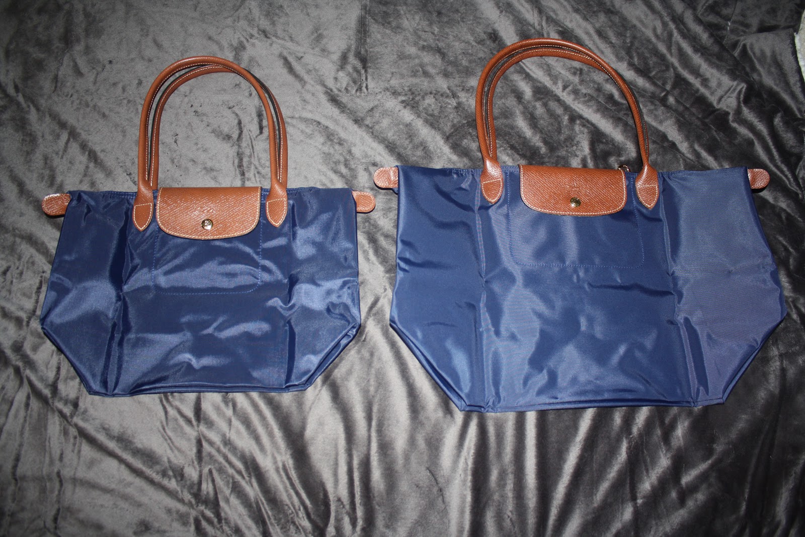 Longchamp Le Pliage Tote: Medium vs. Large