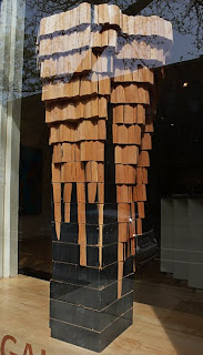 Wooden Sculpture at the Boyd Gallery