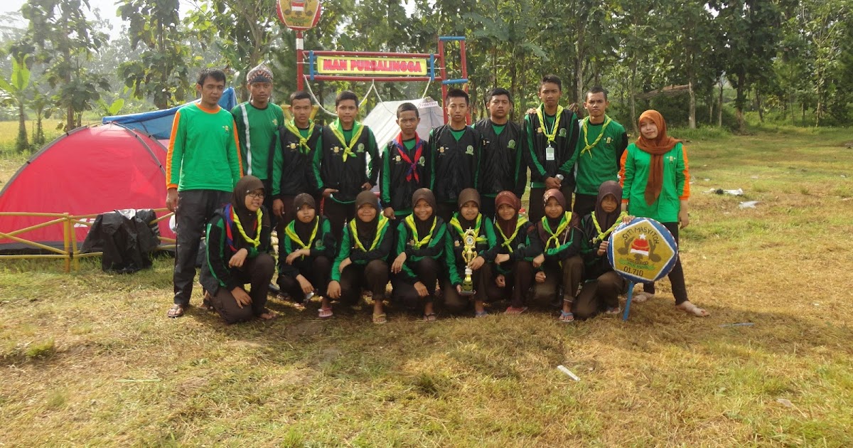 Pramuka MAN Purbalingga: Pramuka MAN Purbalingga Turut Serta di Ajang
