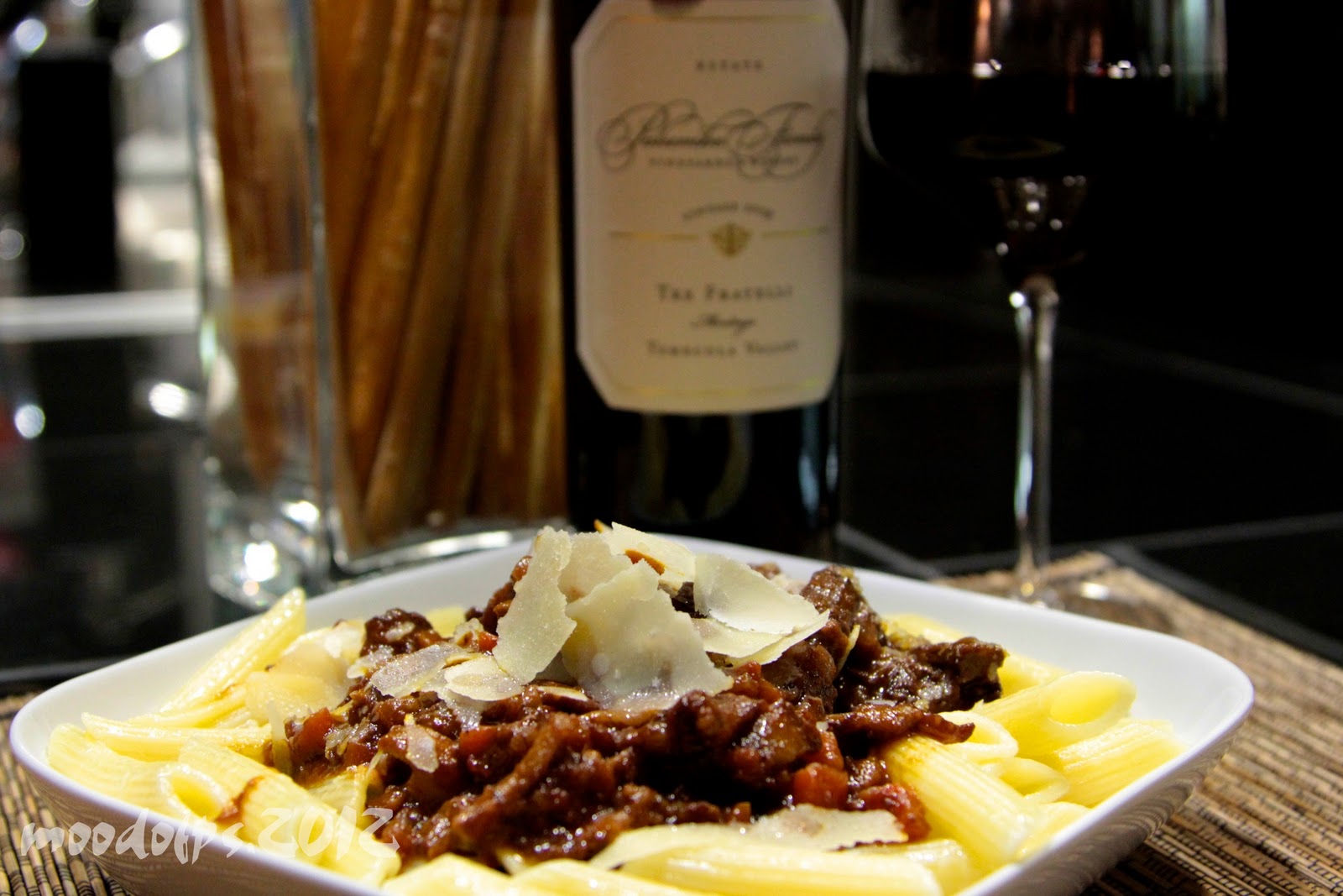 Patrick Bartlett Bolognese and an AMAZING Wine!