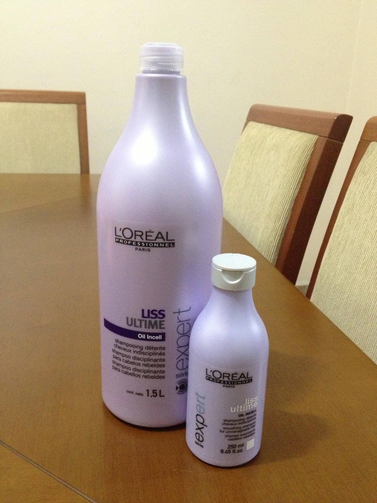 kosmetikz Testei Shampoo Liss Ultime L'Oreal Professionnel