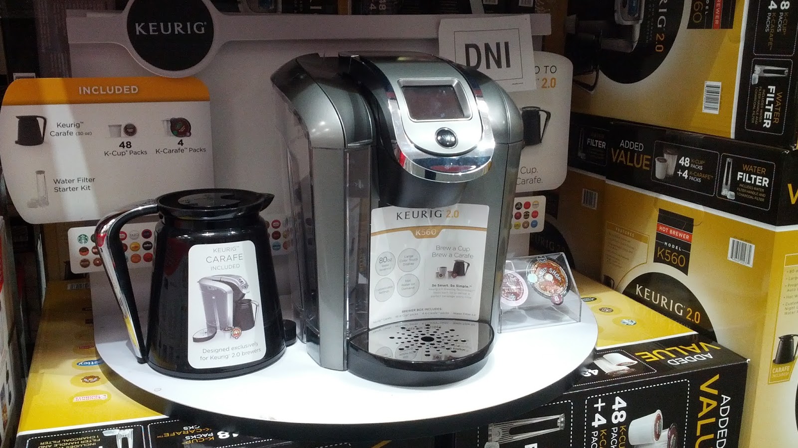 Keurig 2.0 K560 Single Serve Coffee Machine Costco Weekender
