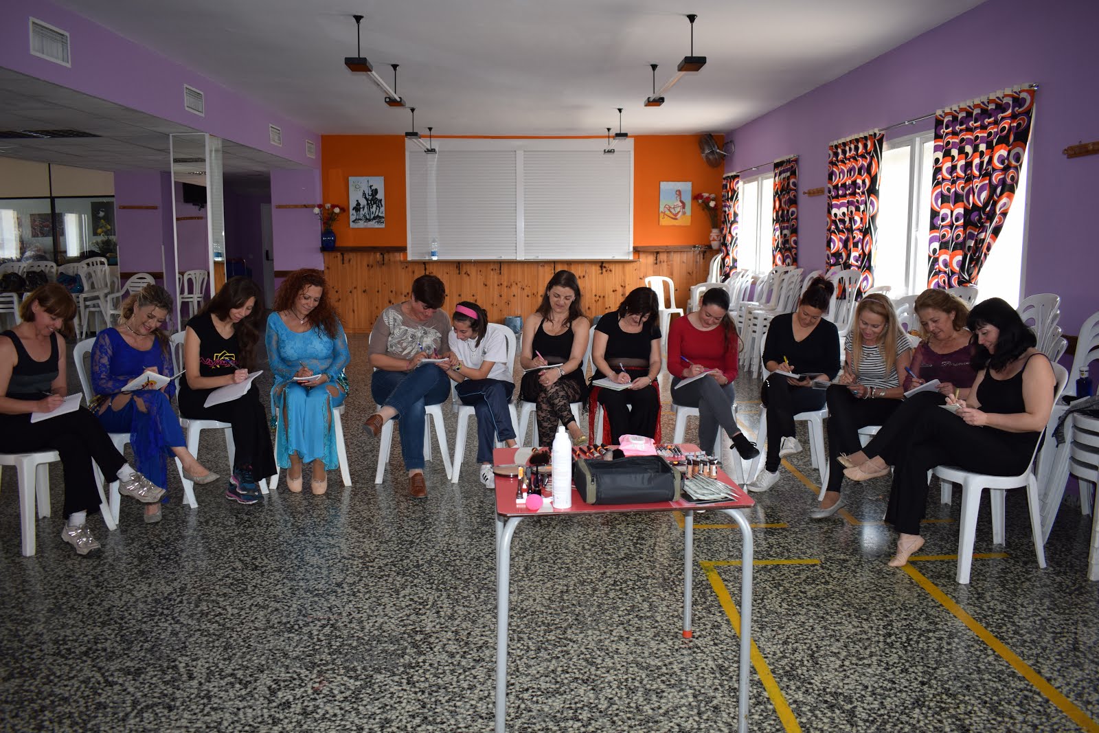 Najmarabic en Taller de Maquillaje de Escenario con Ania Gallardo 2018