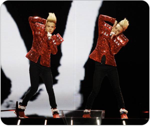 Tryin' to throw my arms around the world... Jedward's Eurovision triumph!