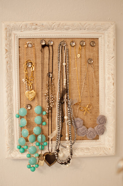 Cork Board Jewelry Frame 