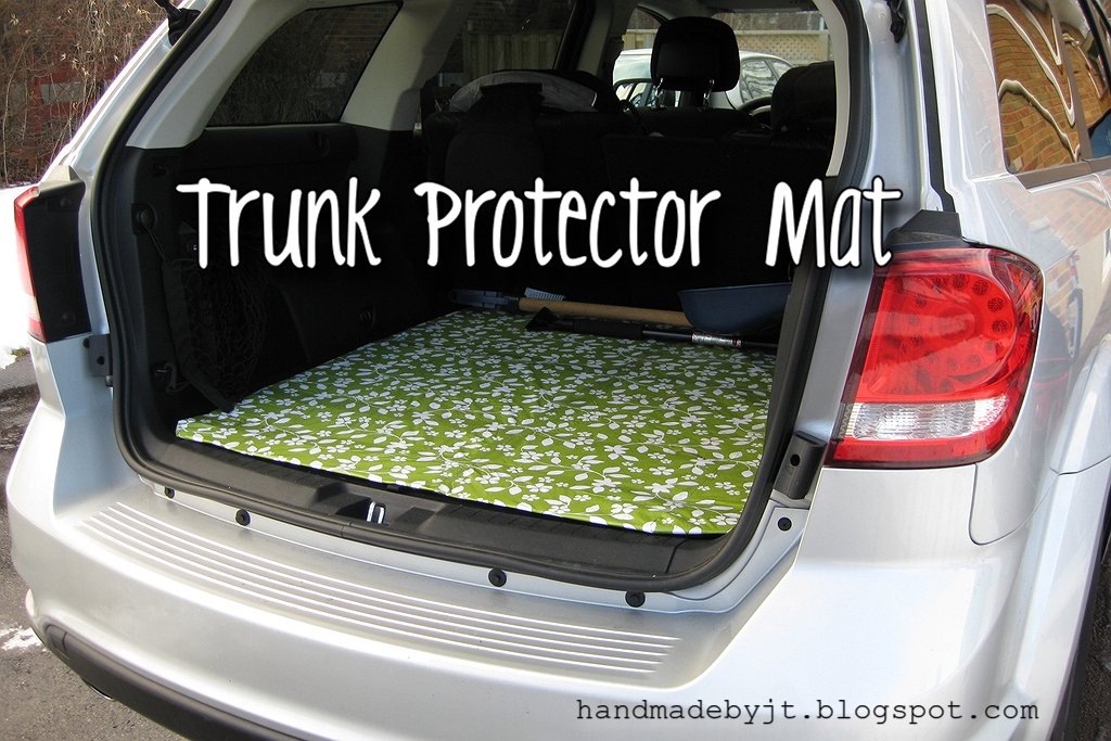My Handmade Home DIY Trunk Protector Mat