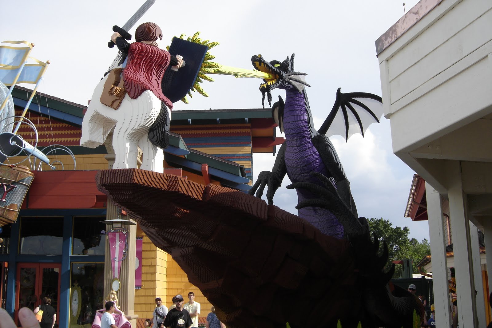 Disney Vacation Kingdom Downtown Disney Lego Statues