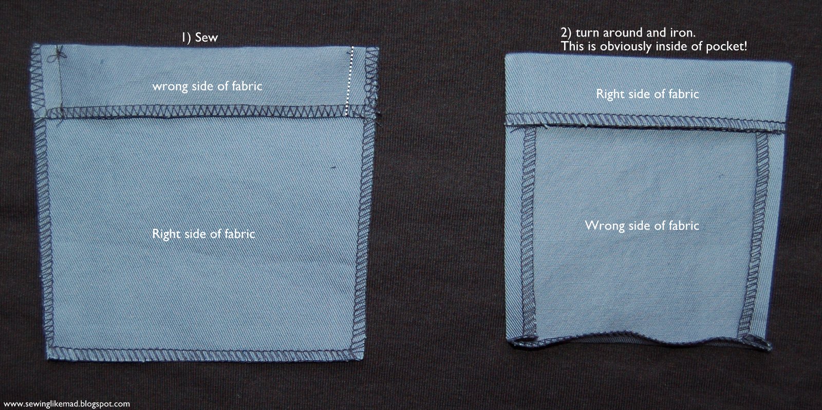 Sewing Like Mad Knee pad unisex pants