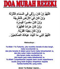 Doa Murah Rezeki