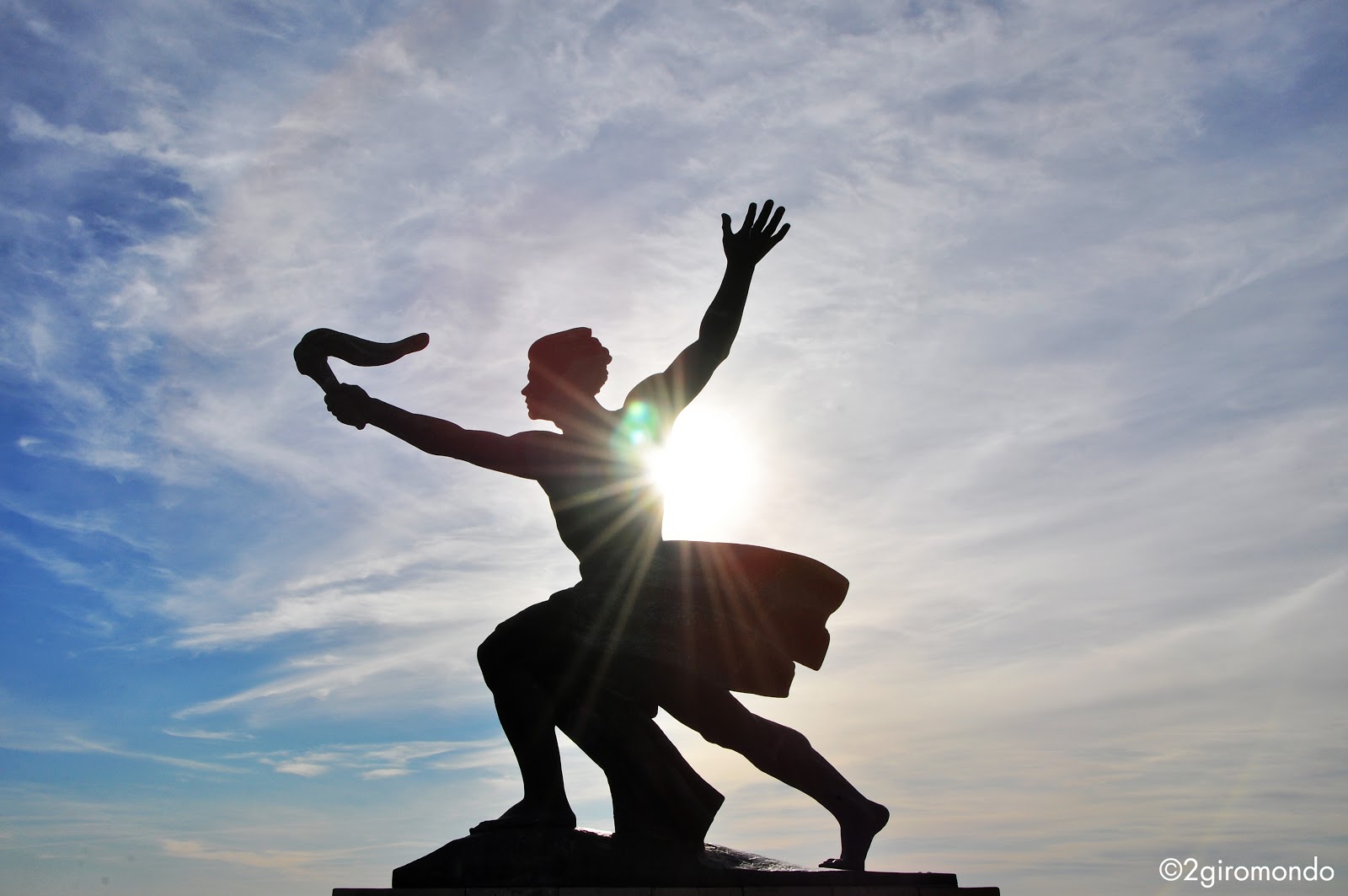Statua Allegoria del Progresso Cittadella, Budapest