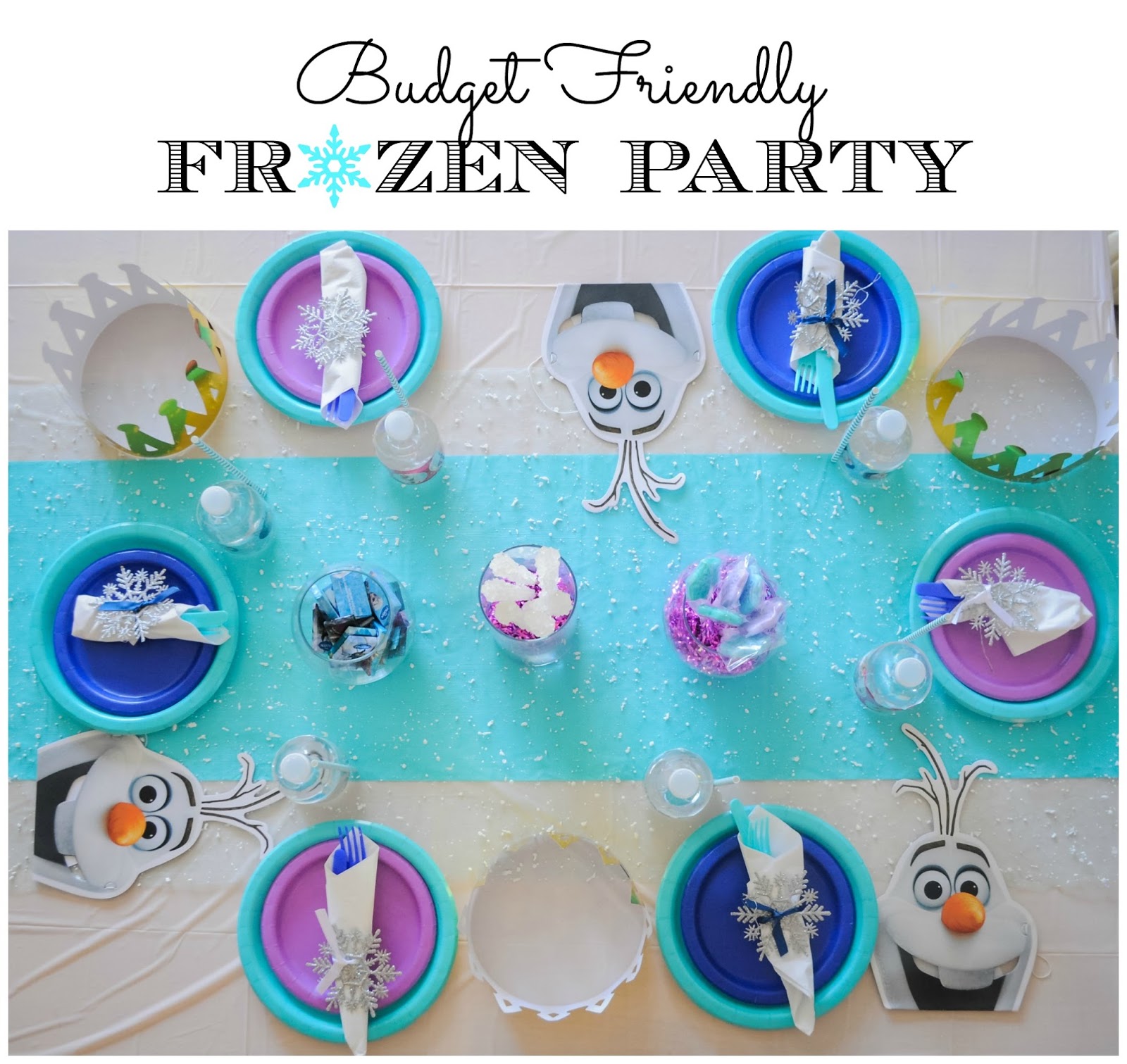 budget friendly frozen party