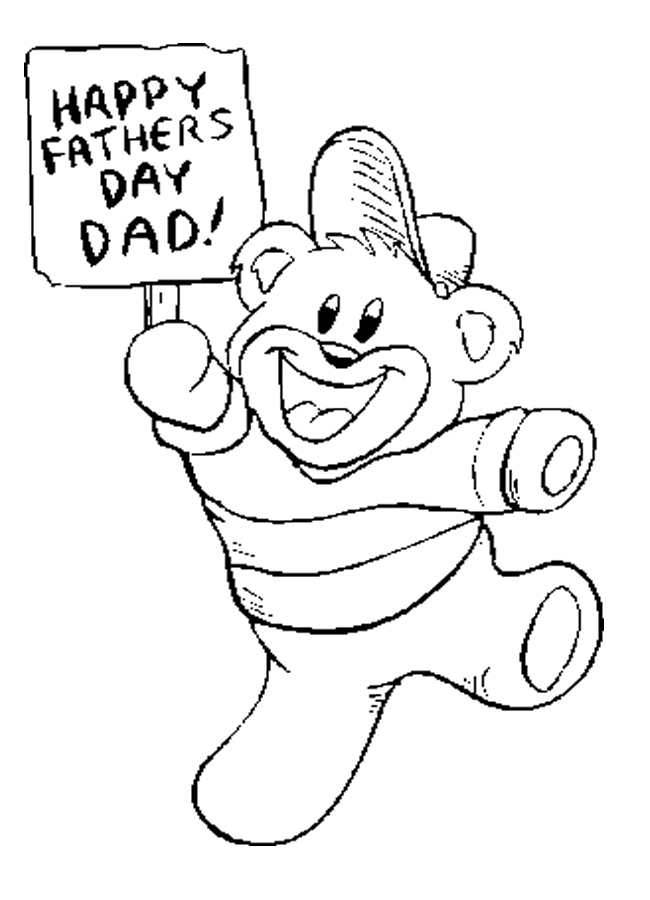 Happy Father´s day coloring:Child Coloring and Children Wallpapers