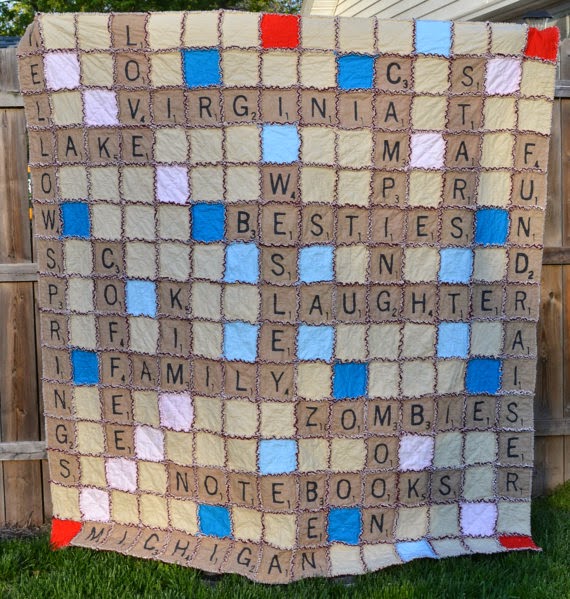Selvage Blog Scrabble Quilt