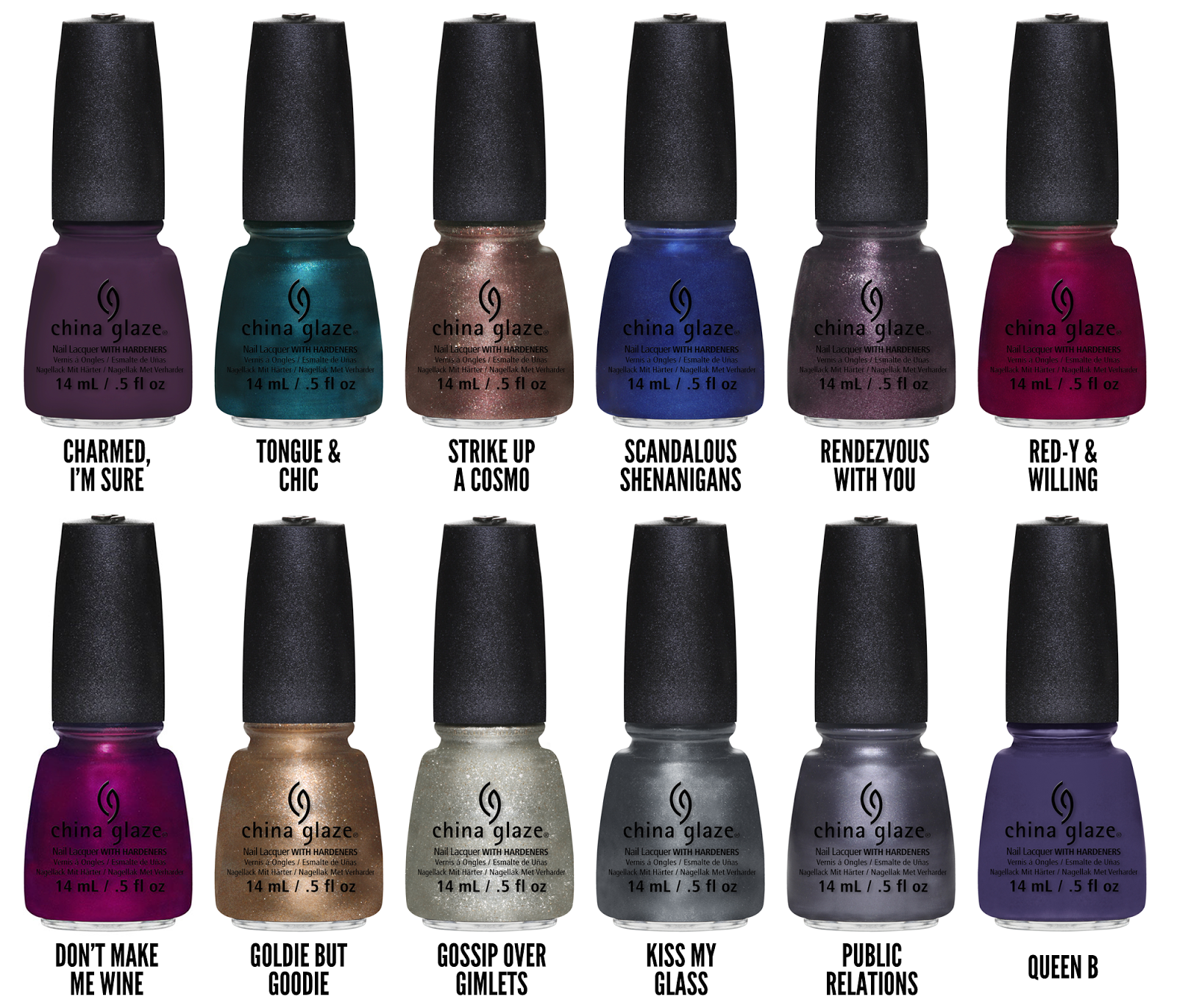 Chalkboard Nails News China Glaze Autumn Nights Collection