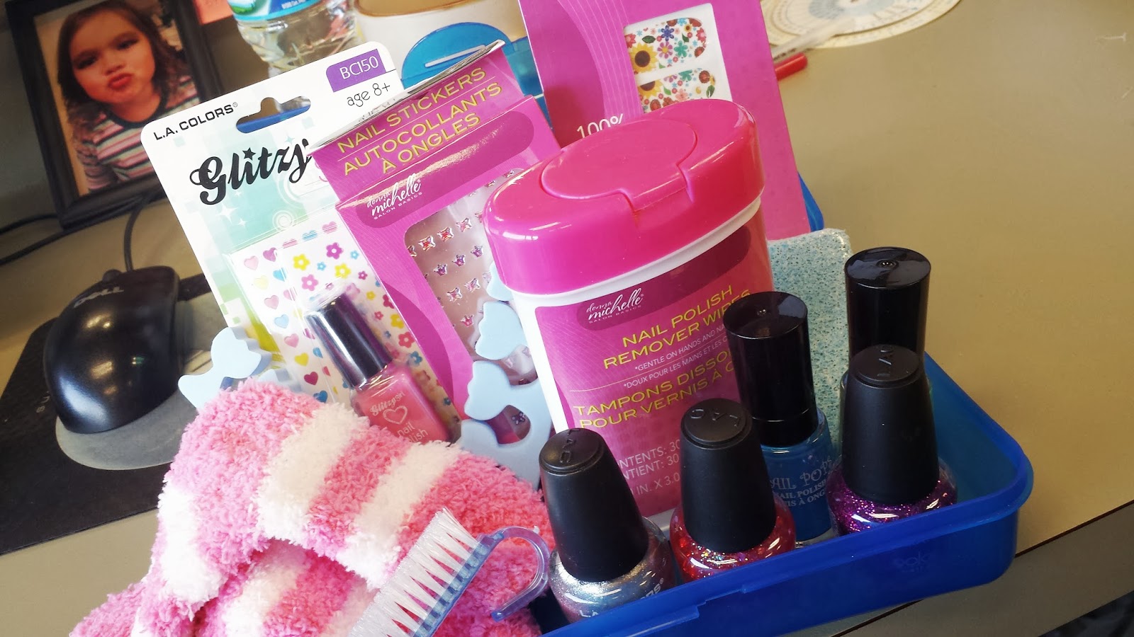 I'll Take My Wine in a Sippy Cup Little Girl's Nail Polish Gift Box