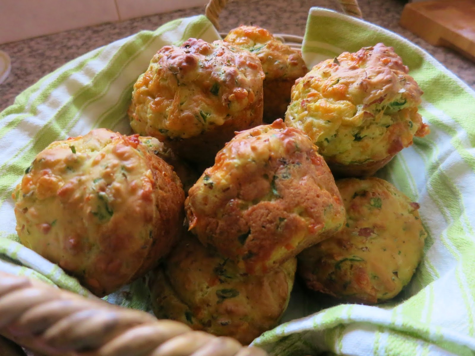 Learn with Play at Home Ham, Cheese and Spinach Muffins. Cooking with Kids