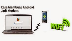 Cara Menjadikan HP/Gadget Sebagai Modem WIFI Cara Menjadikan HP/Gadget Sebagai Modem WIFI