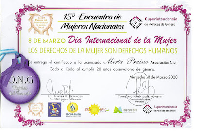 15 Encuentro de Mujeres Nacional Dia Internacional de la Mujer