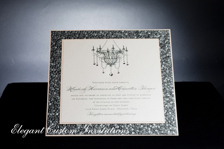 Wedding Invitations Houston Elegant Custom Invitations Special Offer
