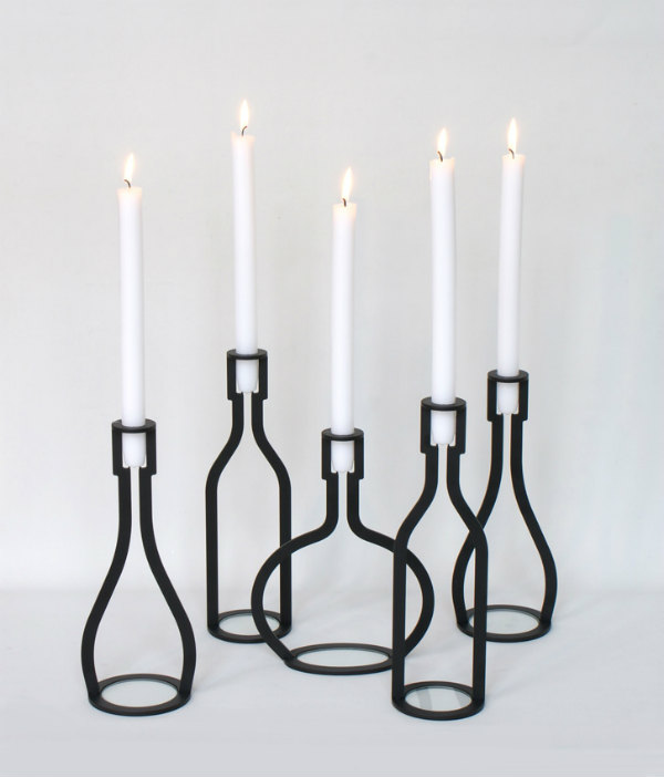 Wine Bottle Candle holder Spicytec