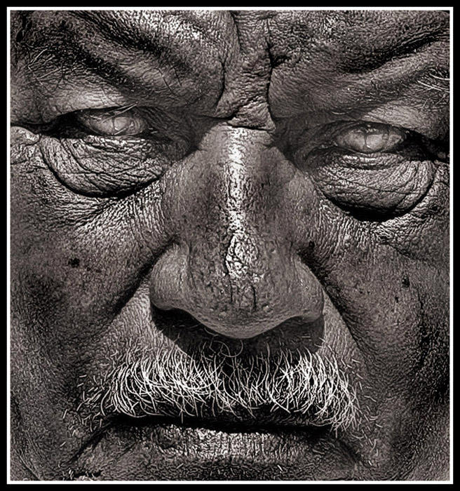 the beauty we love: the blind old man