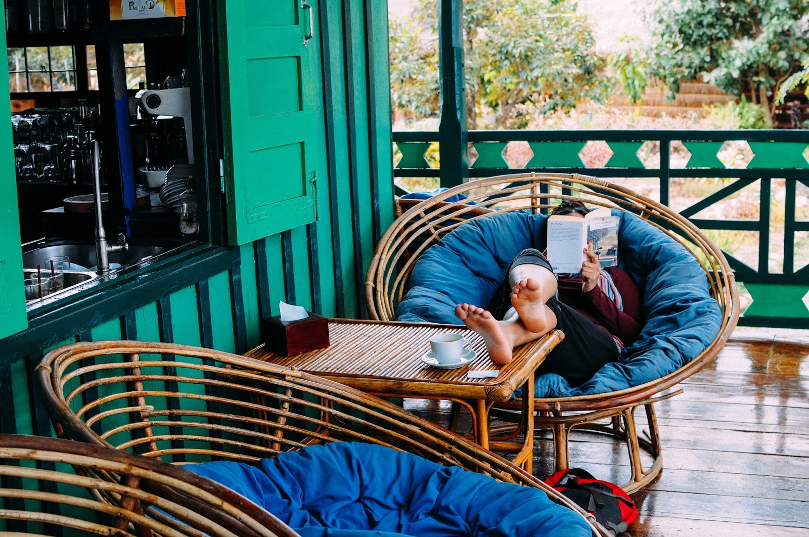 La Greenhouse, Kampot — 2 passeports, 2 sacàdos