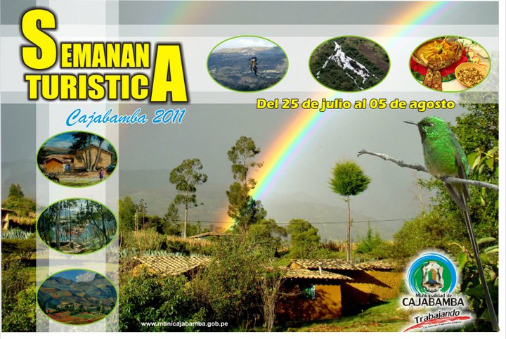 Programa de la Semana Turística en Cajabamba - julio 2011